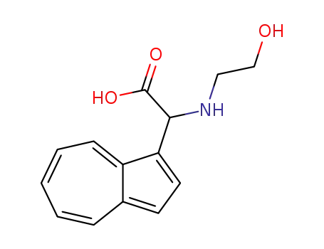 2-(azulen-1-yl)-N-(2-hydroxyethyl)glycine