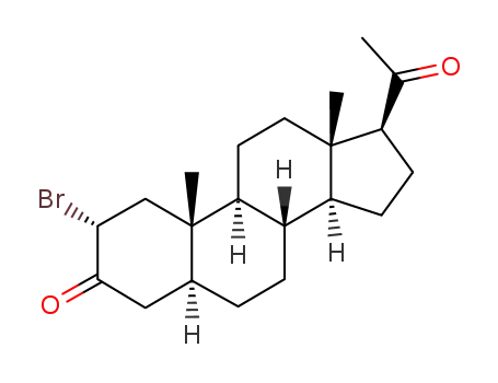 2α-bromo-5α-pregnane-3,20-dione