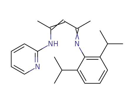 N-{4-[(2,6-diisopropylphenyl)imino]pent-2-en-2-yl}pyridin-2-amine