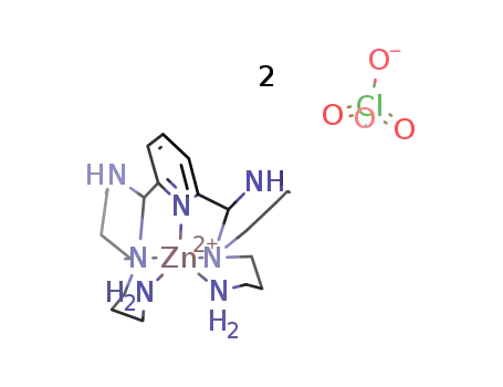 C19H35N7Zn(2+)*2ClO4(1-)
