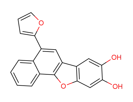 5-(furan-2-yl)naphtho[1,2-b]benzofuran-8,9-diol