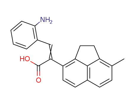 3ξ-(2-amino-phenyl)-2-(8-methyl-acenaphthen-3-yl)-acrylic acid