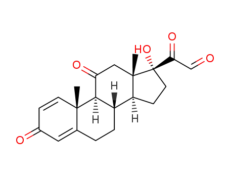 ((8S,9S,10R,13S,14S,17R)-17-Hydroxy-10,13-dimethyl-3,11-dioxo-6,7,8,9,10,11,12,13,14,15,16,17-dodecahydro-3H-cyclopenta[a]phenanthren-17-yl)-oxo-acetaldehyde
