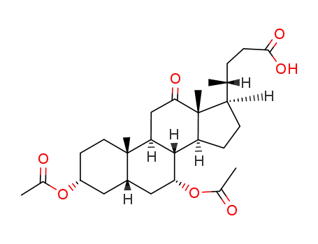 3α,7α-diacetoxy-12-one-5β-cholan-24-oic acid