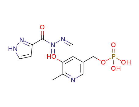 (3-hydroxy-2-methyl-4-{(Z)-[(1H-pyrazol-3-ylcarbonyl)hydrazono]methyl}pyridin-5-yl)methyl phosphate