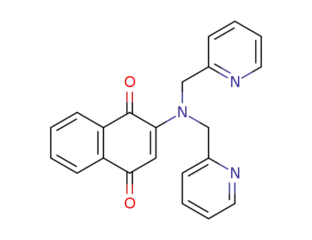 2-(bis(pyridin-2-ylmethyl)amino)naphthalene-1,4-dione