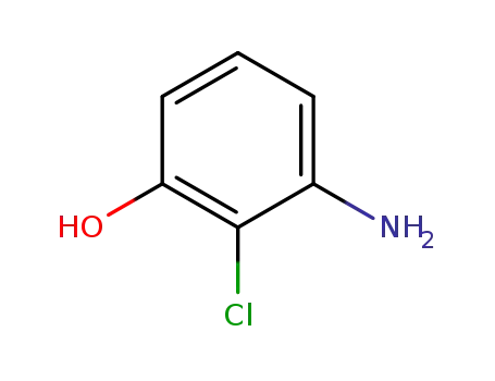 Molecular Structure of 56962-01-7 (Phenol, 3-amino-2-chloro-)