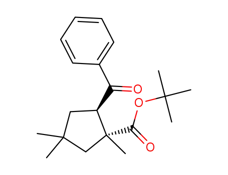 tert-butyl (1R,2R)-2-benzoyl-1,4,4-trimethylcyclopentane-1-carboxylate
