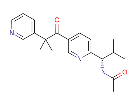 (S)-N-(2-methyl-1-(5-(2-methyl-2-(pyridin-3-yl)propanoyl)pyridin-2-yl)propyl)acetamide