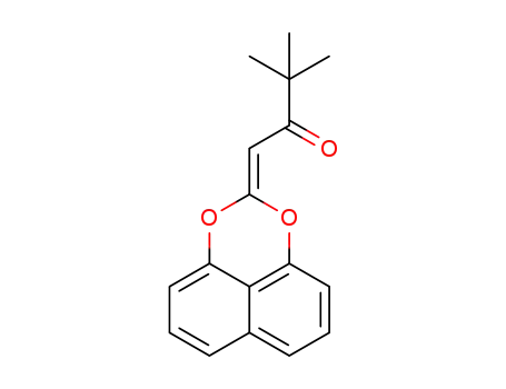 3,3-dimethyl-1-(naphtho[1,8-de][1,3]dioxin-2-ylidene)butan-2-one