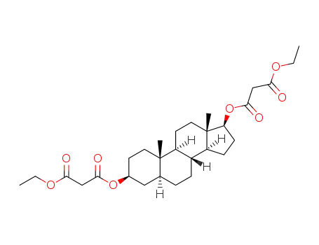 3β,17β-diethylmalonate-5α-androstane