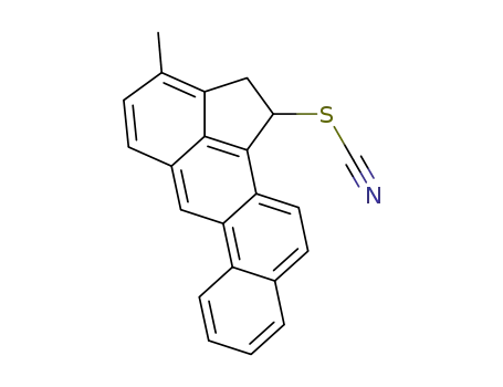 3-methyl-cholanthren-1-ylsulfanyl cyanate