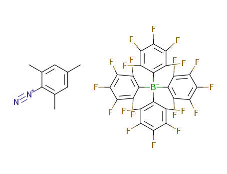 mesityldiazonium tetrakis(pentafluorophenyl)borate