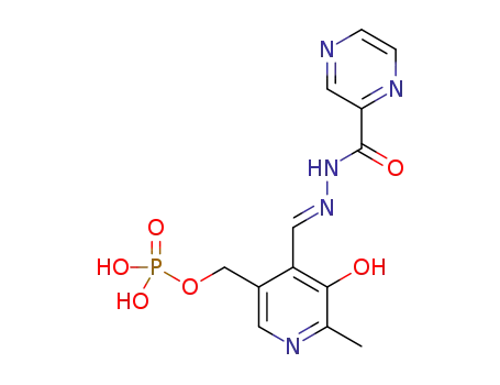 (5-hydroxy-6-methyl-4-{(E)-[2-oxo-2-(pyrazin-2-yl)ethyl]hydrazinylidenemethyl}pyridin-3-yl)methylphosphate