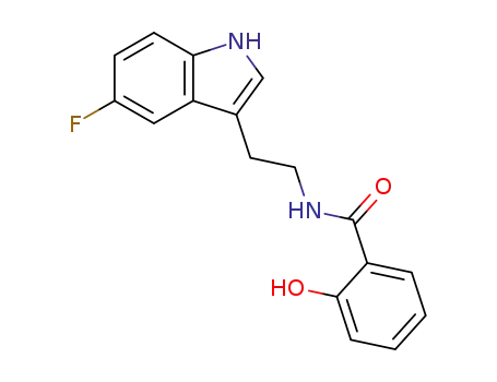 N-(2-(5-fluoro-1H-indol-3-yl)ethyl)-2-hydroxybenzamide