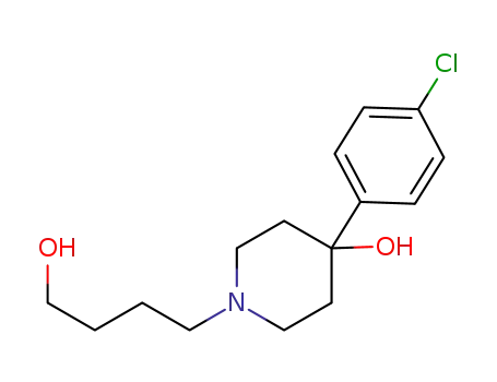 4-(4-chlorophenyl)-1-(4-hydroxybutyl)piperidin-4-ol