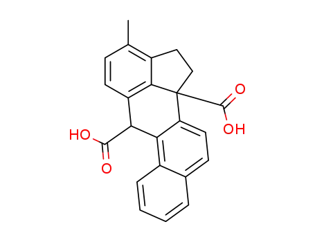 3-methyl-1,2-dihydro-6H-benz[j]aceanthrylene-6,12b-dicarboxylic acid