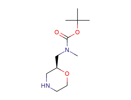 tert-butyl N-methyl-N-[[(2S)-morpholin-2-yl]methyl]carbamate