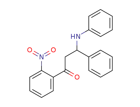 1-(2-nitrophenyl)-3-phenyl-3-(phenylamino)propan-1-one