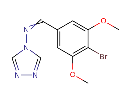 N-(4-bromo-3,5-dimethoxybenzylidene)-4H-1,2,4-triazol-4-amine