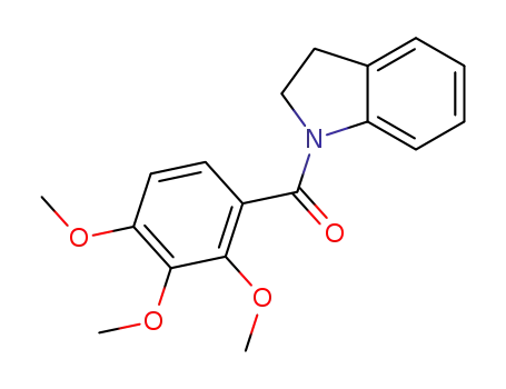indolin-1-yl(2,3,4-trimethoxyphenyl)methanone