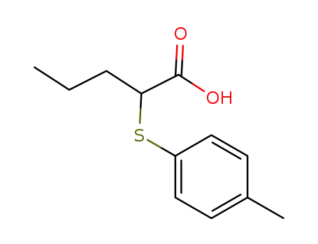2-(p-tolylthio)pentanoic acid