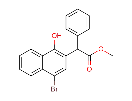 methyl 2-(4-bromo-1-hydroxynaphthalen-2-yl)-2-phenylacetate