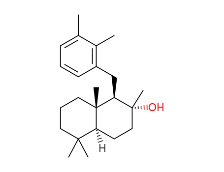 (1R,2R,4aS,8aS)-1-(2,3-dimethylbenzyl)-2,5,5,8a-tetramethyldecahydronaphthalen-2-ol