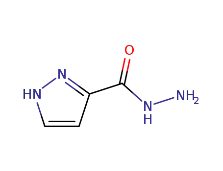 Molecular Structure of 26275-64-9 (2 H-PYRAZOLE-3-CARBOXYLIC ACID HYDRAZIDE)