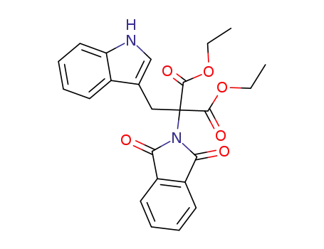indol-3-ylmethyl-phthalimido-malonic acid diethyl ester