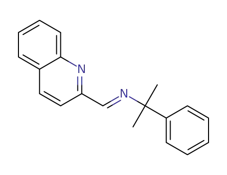 (E)-N-(2-phenylpropan-2-yl)-1-(quinolin-2-yl)methanimine