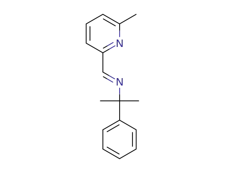 (E)-1-(6-methylpyridin-2-yl)-N-(2-phenylpropan-2-yl)methanimine
