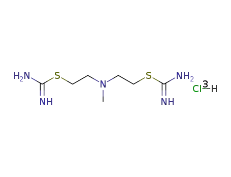 bis-(2-carbamimidoylmercapto-ethyl)-methyl-amine; trihydrochloride