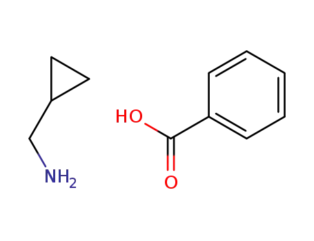 cyclopropylmethanaminum benzoate