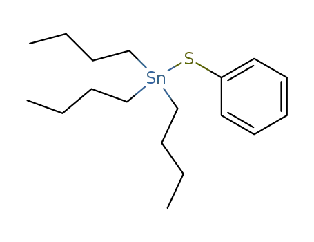 Molecular Structure of 17314-33-9 (PHENYLTHIOTRI-N-BUTYLTIN)