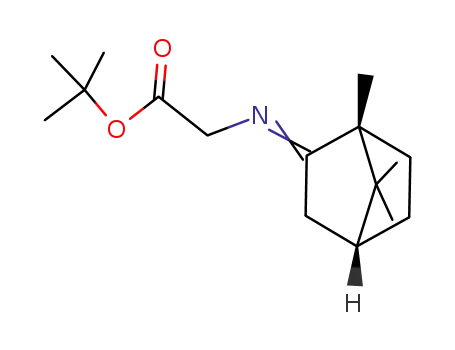 tert-butyl ((1R,4R)-bornylideneamino)acetate