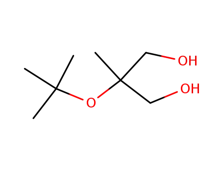 Molecular Structure of 89346-46-3 (1,3-Propanediol, 2-(1,1-dimethylethoxy)-2-methyl-)