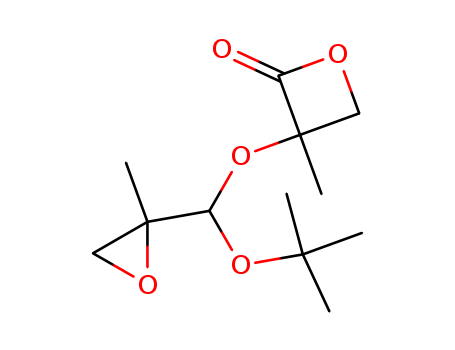 3-methyl-3-[(2-methyloxiran-2-yl)-tert-butoxy-methoxy]oxetan-2-one cas  67872-66-6
