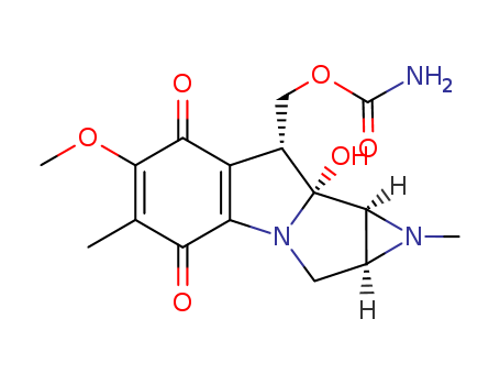 Azirino[2',3':3,4]pyrrolo[1,2-a]indole-4,7-dione,8-[[(aminocarbonyl)oxy]methyl]-1,1a,2,8,8a,8b-hexahydro-8a-hydroxy-6-methoxy-1,5-dimethyl-,(1aS,8R,8aR,8bS)-