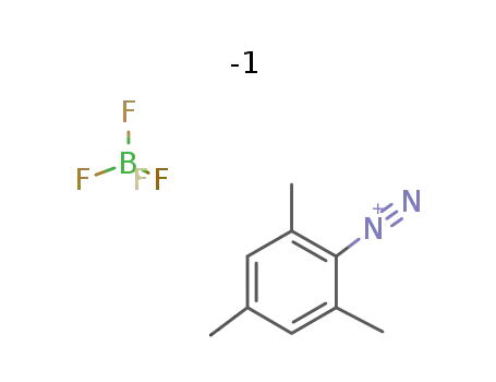 (2,4,6-trimethylphenyl)diazonium tetrafluoronorate