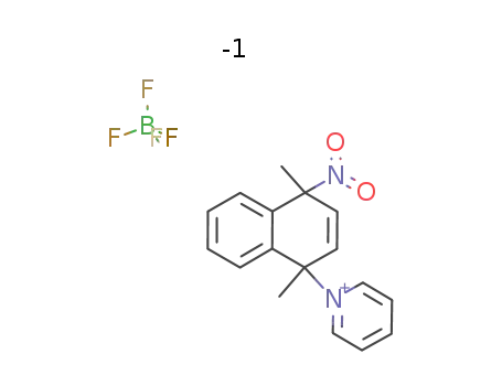 N-(1,4-dimethyl-4-nitro-1,4-dihydronaphthyl)-pyridinium tetrafluoroborate
