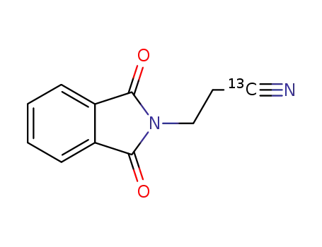 N-(2-cyano-<1-(13)C>-ethyl)phthalimide