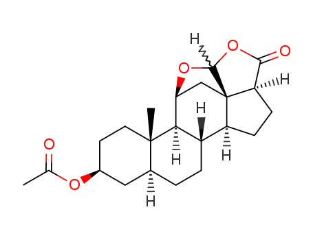 (18Ξ)-3β-acetoxy-11β,18-epoxy-18-hydroxy-5α-androstane-17β-carboxylic acid-lactone