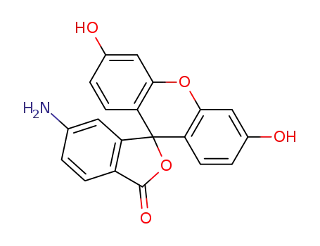 Molecular Structure of 51649-83-3 (6-Aminofluorescein)