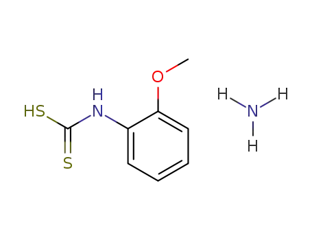 ammonium salt of N-o-anisylamino dithiocarbamic acid