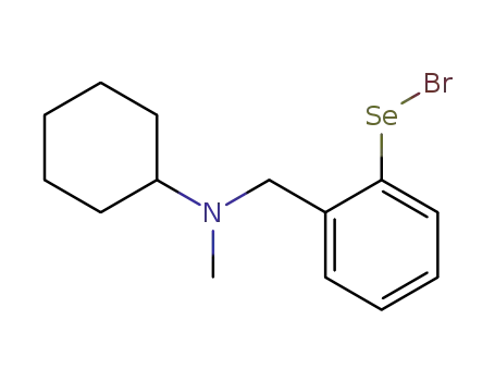 2-<(N-cyclohexyl-N-methylamino)methyl>benzeneselenyl bromide