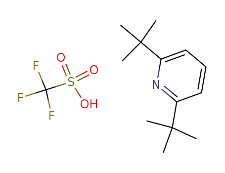 2,6-di-tert-butylpyridin-1-ium trifluoromethanesulfonate