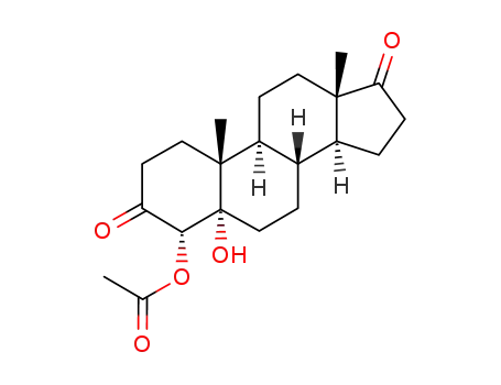4α-acetoxy-5α-hydroxyandrostane-3,17-dione