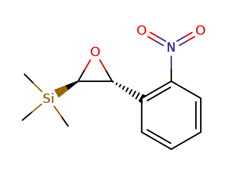 Trimethyl-[(2R,3R)-3-(2-nitro-phenyl)-oxiranyl]-silane