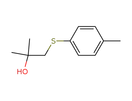 2-methyl-1-[(4-methylphenyl)sulfanyl]propan-2-ol